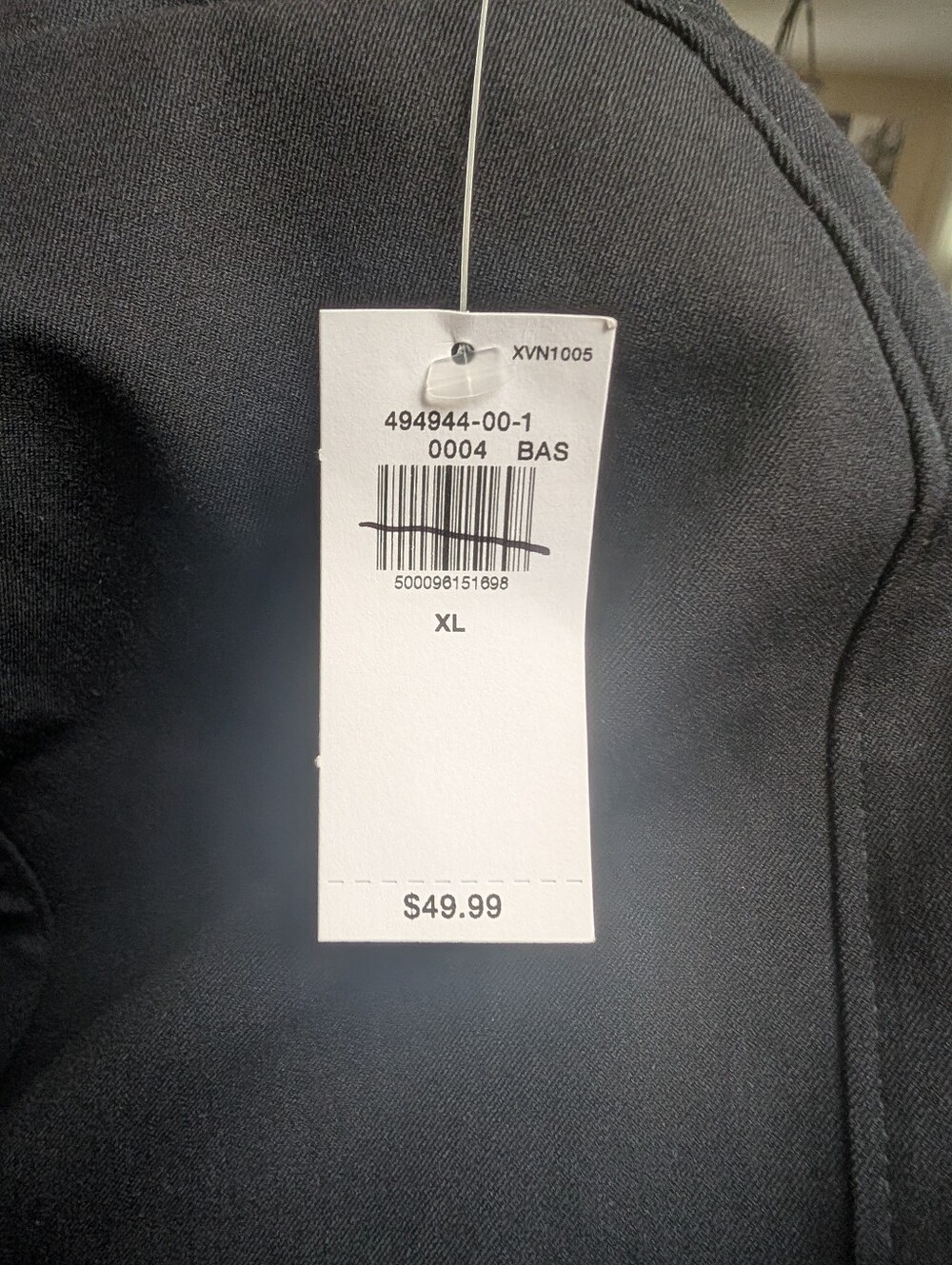 Old Navy High-Rise Pixie Wide Leg Pants XL NWT Black Pull-On Career Stretch - Picture 8 of 9